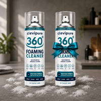 Clevipure 360° Foaming Cleaner | 500ML Each | BOGO 1+1