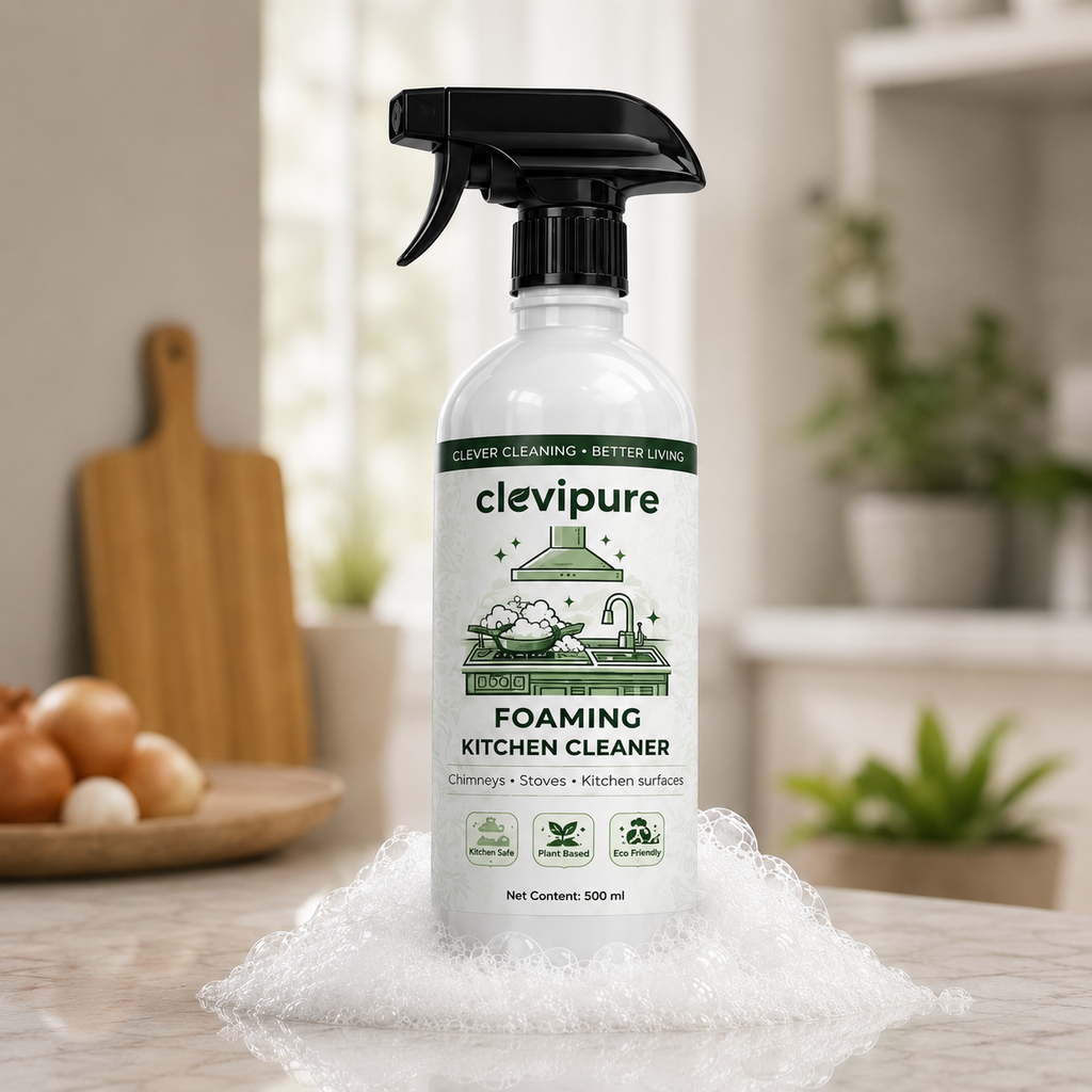 Clevipure Foaming Kitchen Cleaner | Non toxic & Natural | 500 ml.