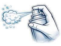 2. Spray